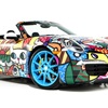 Porsche 911 Cabriolet Art Car by Romero Britto (2012)